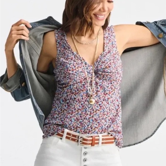 CAbi Tops - Cabi Bustier Tank size medium
